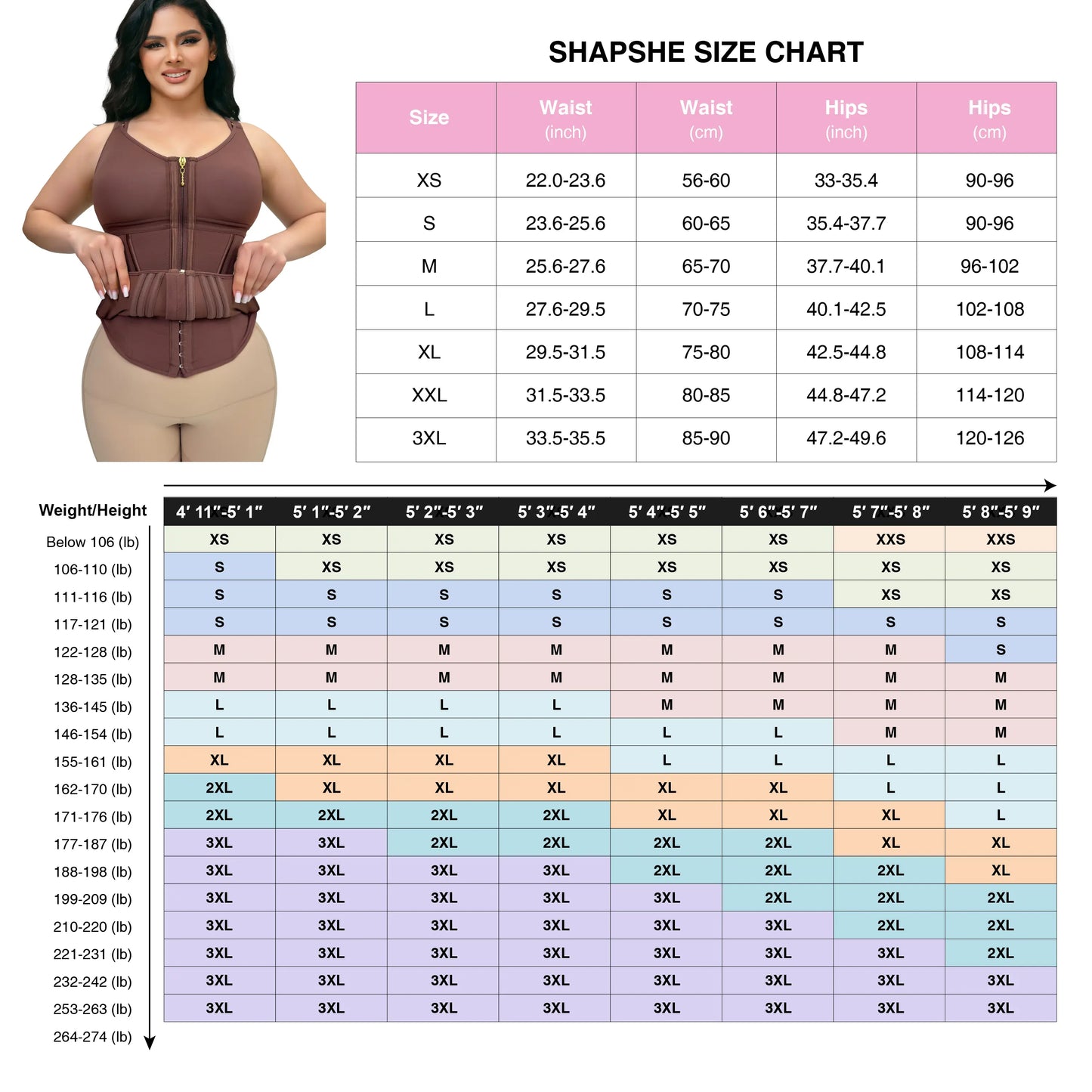Tummy Control Waist Shaper Corset - Women's Sport Workout Vest with Zipper & Hooks for Ultimate Body Sculpting